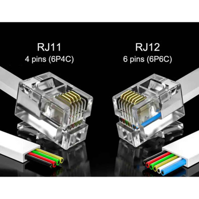 RJ11 MACHO 6P