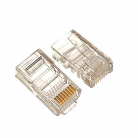 CONECTOR RJ45 8-PIN PARA CABLE UTP CAT5