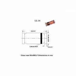 LL4148 DIODO DE RESPUESTA RAPIDA SMD