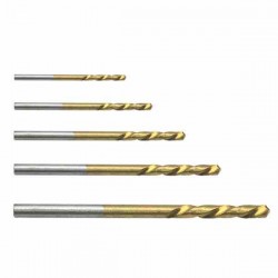 BROCA DE TITANIUM 1MM PARA MADERA, PLASTICO Y ALUMINIO