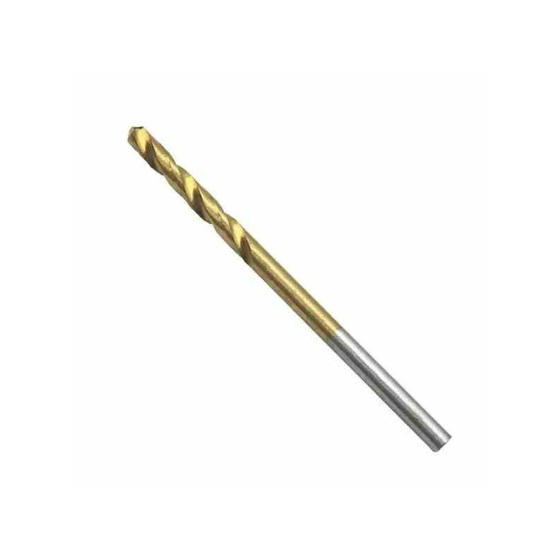 BROCA DE TITANIUM 2.5MM PARA MADERA, PLASTICO Y ALUMINIO