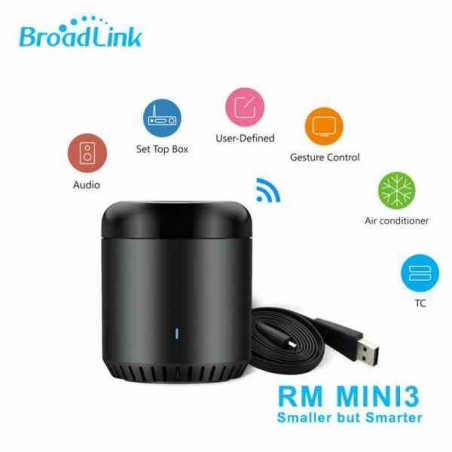 BROADLINK RM MINI3 DRIVER PARA CASA INTELIGENTES DOMOTICA