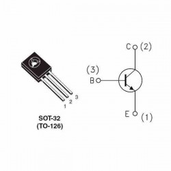 BD135 TRANSISTORES BIPOLARES NPN 1.5A 45V