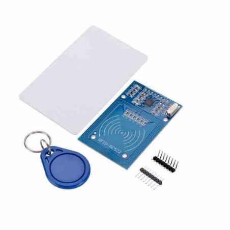 MODULO KIT RFID RC522 CON LECTOR + LLAVERO + TAG