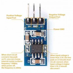 MODULO LM2662 CONVERSOR DE VOLTAJE POSITIVO A NEGATIVO