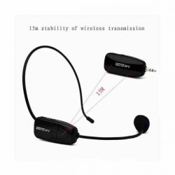 2.4GHZ DIADEMA AURICULAR MICRÓFONO VOZ AUDIO INALÁMBRICO