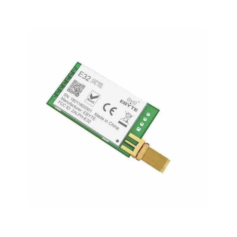 MODULO TRANSCEPTOR RF LORA DE LARGO ALCANCE 8KM E32-433T30D