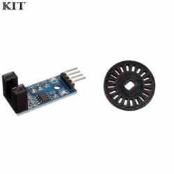 KIT MODULO FC-03 SENSOR TACÓMETRO ENCODER VELOCIDAD + RUEDA