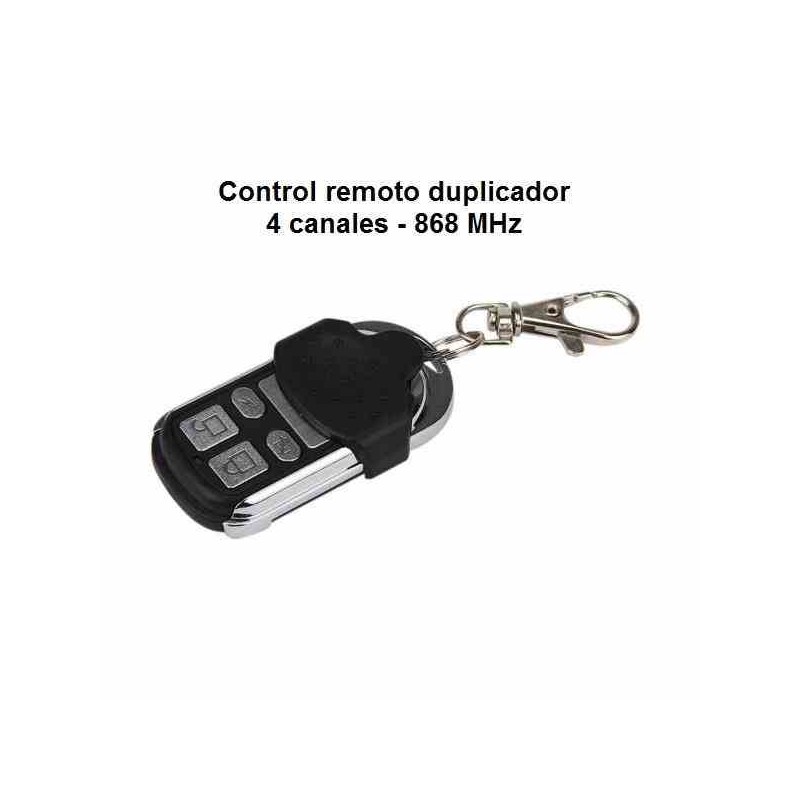 CONTROL REMOTO DUPLICADOR CLONADOR 868MHZ 4 CANALES