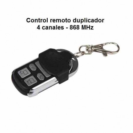 CONTROL REMOTO DUPLICADOR CLONADOR 868MHZ 4 CANALES
