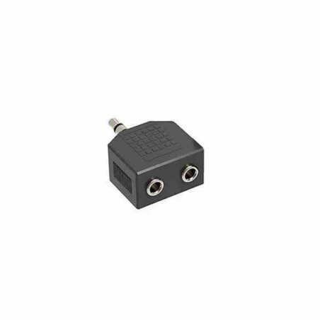 CONECTOR AUDIO ADAPTADOR PLUG 3.5 MM MONOF. A 2 JACK MONOF.