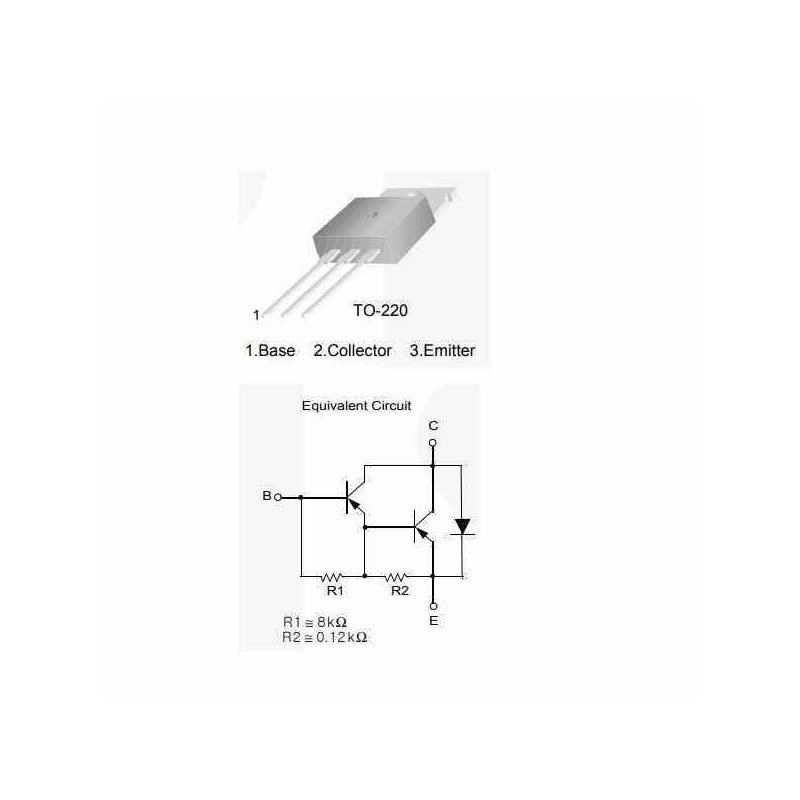 TIP147T TRANSISTOR DARLINGTON 100V 10A