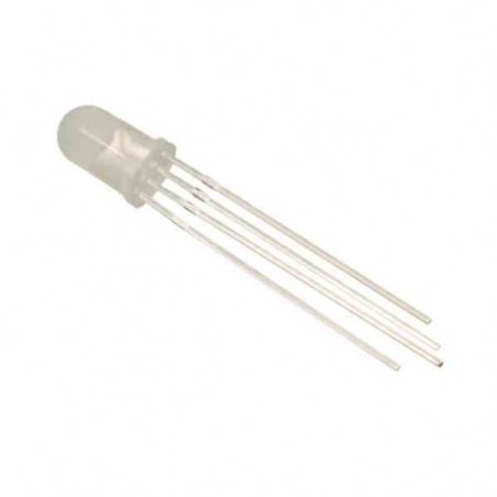 DIODO LED RGB DIFISO TRICOLOR 4P ANODO COMUN