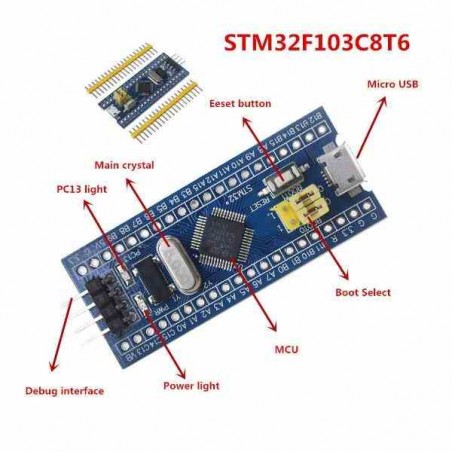 DESARROLLADOR STM32F103C8T6