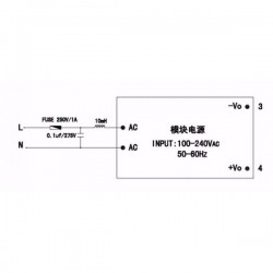 FUENTE DE PODER 5V TSP-05 (HLK-PM01) AC-DC PARA PCB