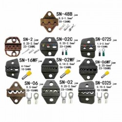 KIT 10 MORDAZAS PARA PONCHADORA PINZA CRIMPADORA TERMINALES