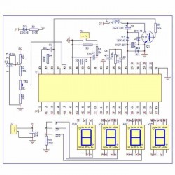 KIT AMPERIMETRO DIGITAL PARA ENSAMBLAR ICL7107