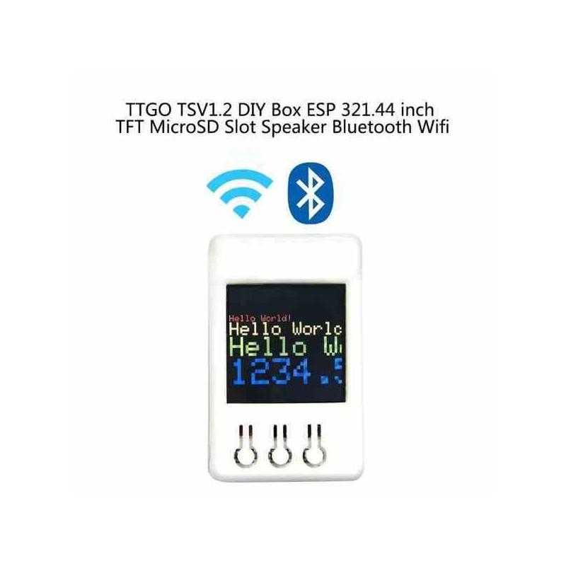 MODULO ESP32 TTGO TS V1.2 1.44"""" TFT MICROSD BLUETOOTH WIFI