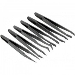 7 PINZAS ANTIESTÁTICAS SMD