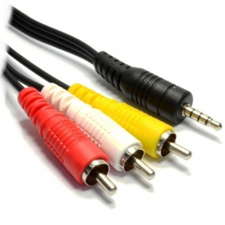 Cable Rca a Plus de audio 3.5 Mejor Calidad