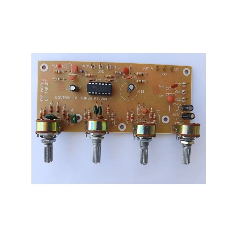 CONTROL DE TONO 3 BANDAS ESTEREO