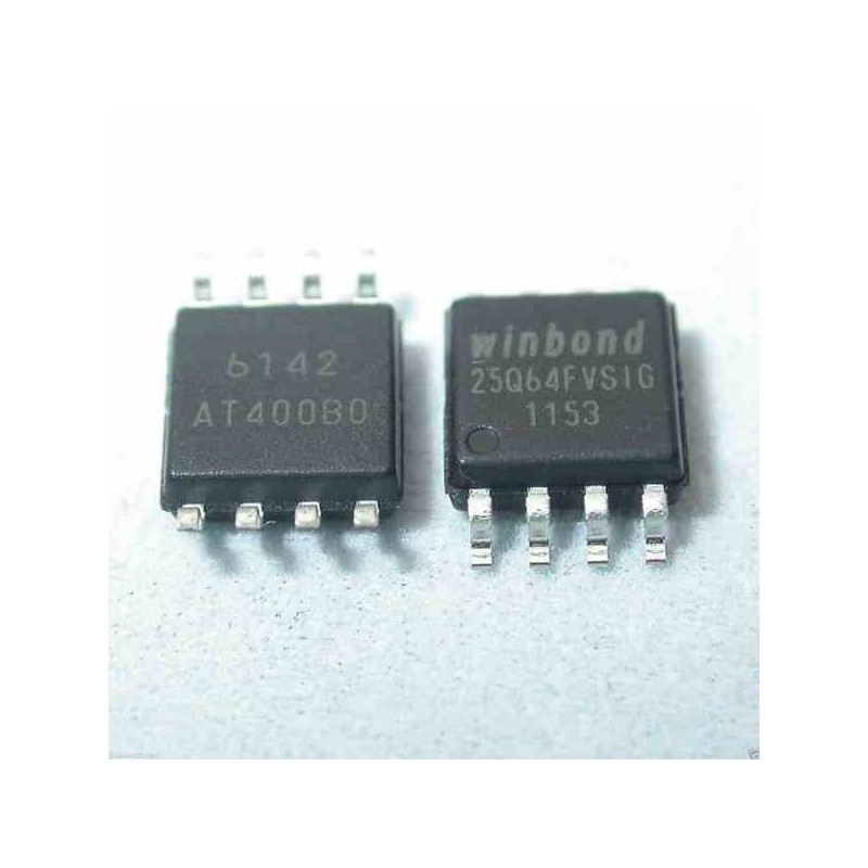 5-Piece W25Q64FVSIG / W25Q64FVSSIG 25Q64FV 64M-bit Serial Flash Memory IC Chips - SOP8 Package (200mil)