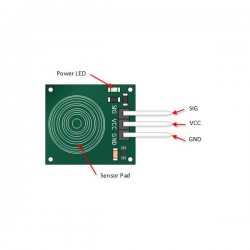 MODULO TTP223B TOUCH CAPACITIVO