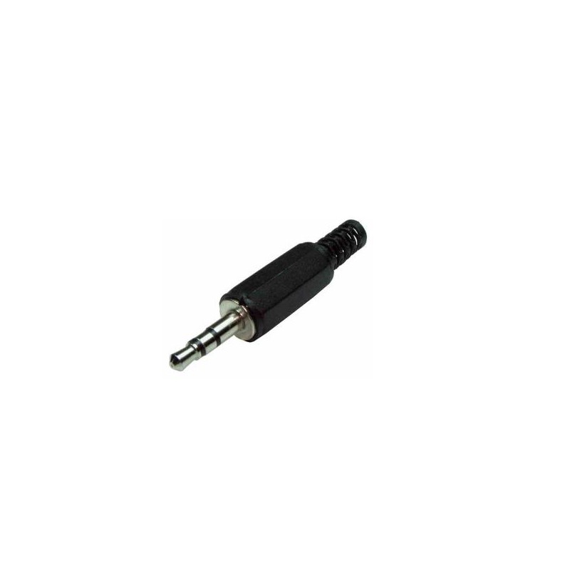 PLUG CONECTOR ESTÉREO PLASTICO 3.5MM