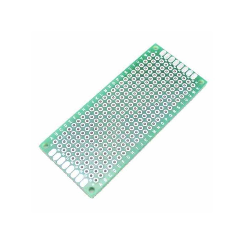 FIBRA DE VIDRIO UNIVERSAL 3X7CM DOBLE CAPA PCB ALTA CALIDAD