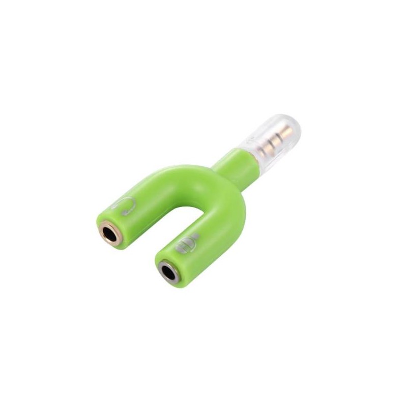 3.5MM U ADAPTER VERDE