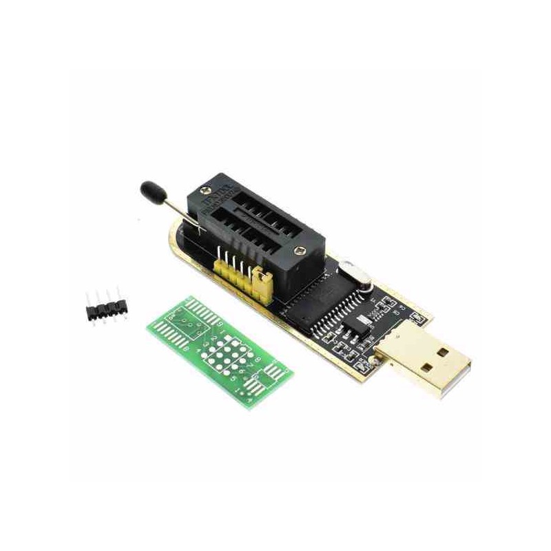 PROGRAMADOR CH341 USB PARA MEMORIA EEPROM, FLASH, BIOS