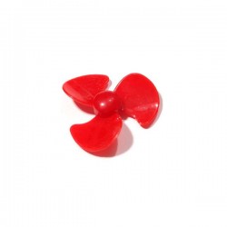 HELICE 3CM ROJO BARCO