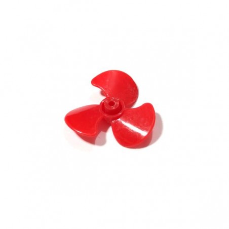 HELICE 3CM ROJO BARCO