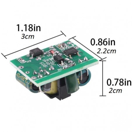 3.3V 700MA 4W AC-DC