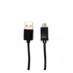 CABLE USB 80CM NEGRO