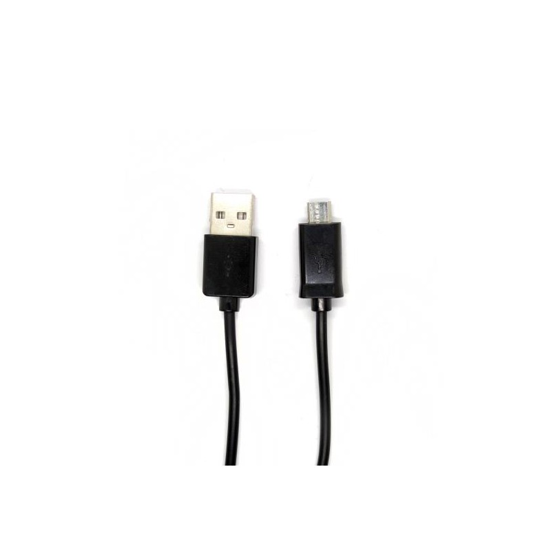 CABLE USB 80CM NEGRO