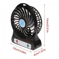 PORTABLE MINI FAN BLACK