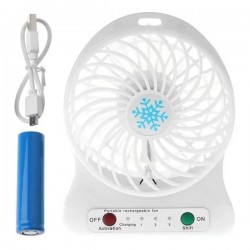 PORTABLE MINI FAN WHITE