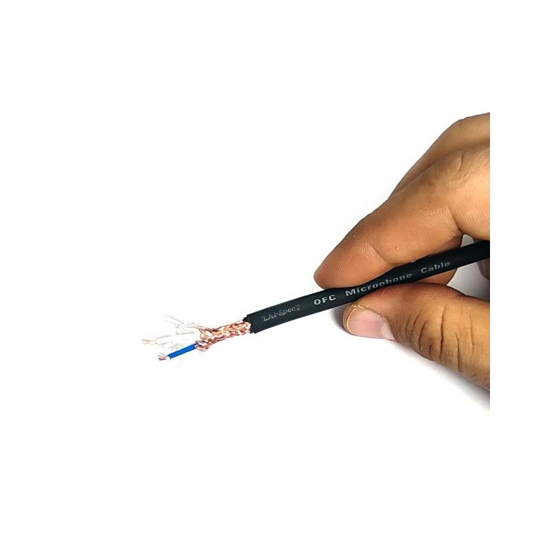 CABLE APANTALLADO 18AWG BLINDADO PARA AUDIO ESTEREO