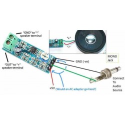 MODULO LM386 AMPLIFICADOR DE AUDIO