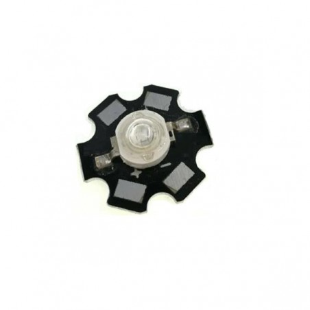 LED ULTRAVIOLETA 3W ESTRELLA LED ULTRAVIOLETA 3W ESTRELLA