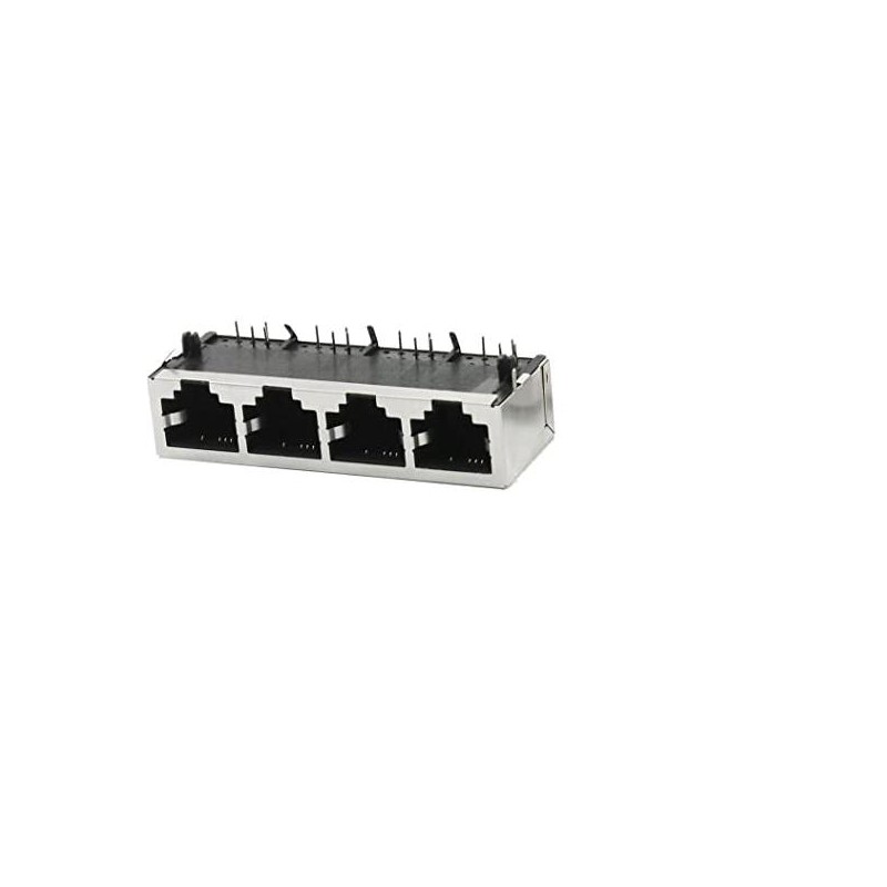 CONECTOR JACK 4 DE PUERTOS RJ45