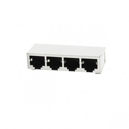 CONECTOR JACK 4 DE PUERTOS RJ45