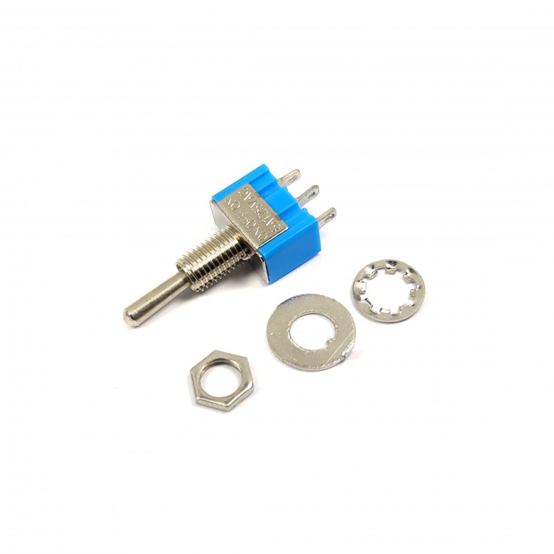 5 Interruttori A Levetta MTS-103 6A 125VAC – SPDT ON-Center OFF-ON, 3 Posizioni
