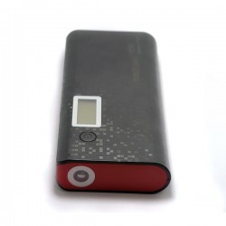 POWER BANK 12000MAH 2 OUTPUT BLACK