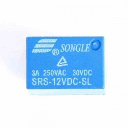 RELE, RELAY O RELEVO SRS-12VDC-SL 12V 3A 6P 4100-12V