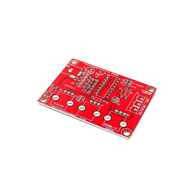 Generatore Di Segnale XR2206 &ndash; 1Hz-1MHz, Onda Quadra/Triangolare/Sinusoidale, Modulo Fai-da-te